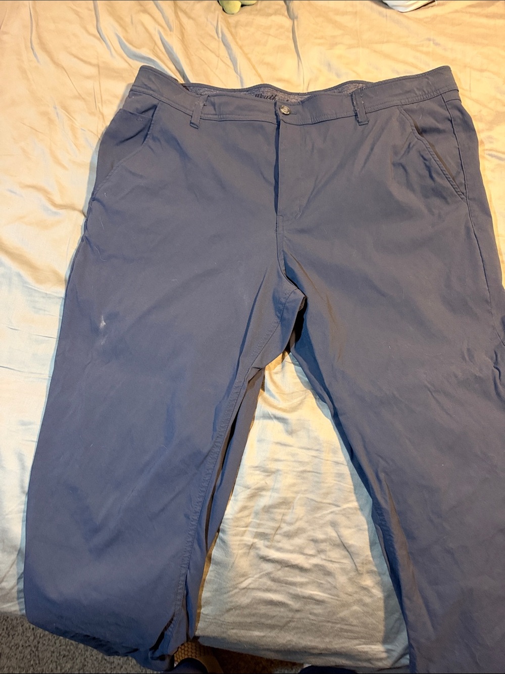 Weatherproof Men's Navy Blue Casual Chinos